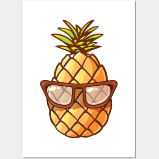 Cool Pineapple Posters and Art